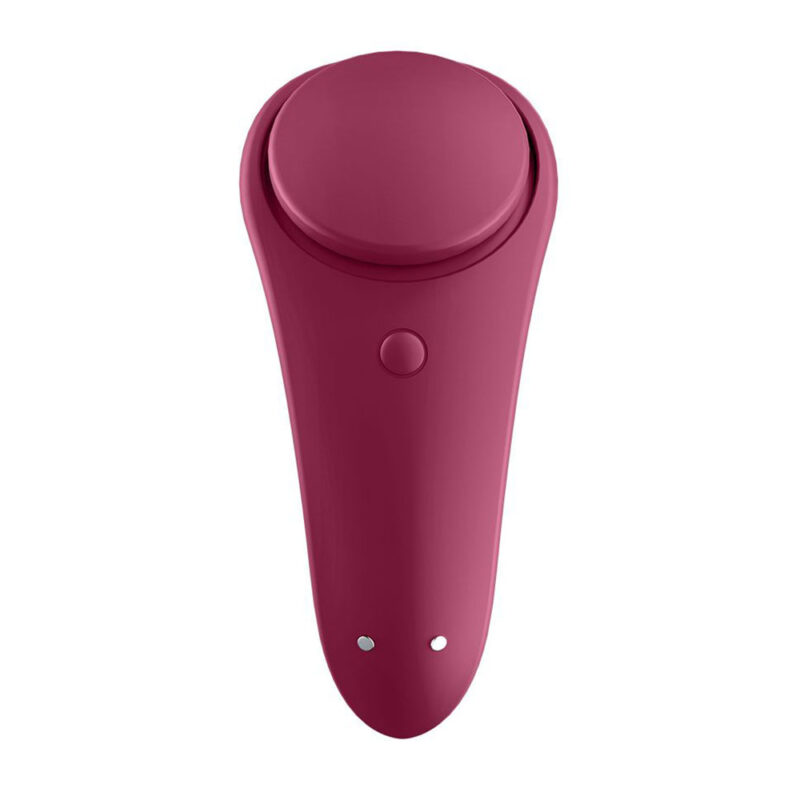 | Satisfyer App Enabled Sexy Secret Panty Vibrator Wine Red