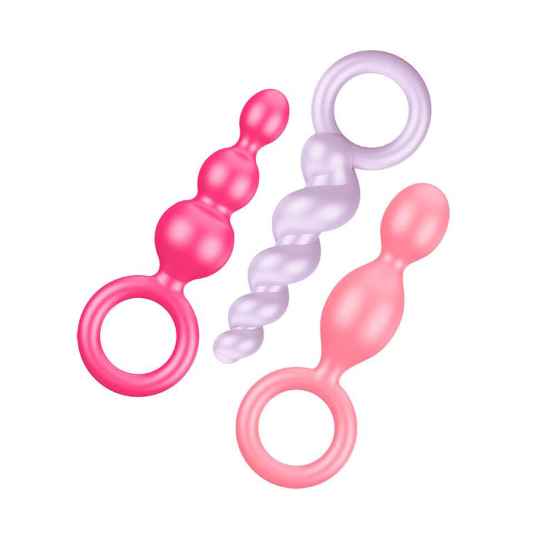 | Satisfyer Booty Call Set Of 3 Multicolour Anal Plugs
