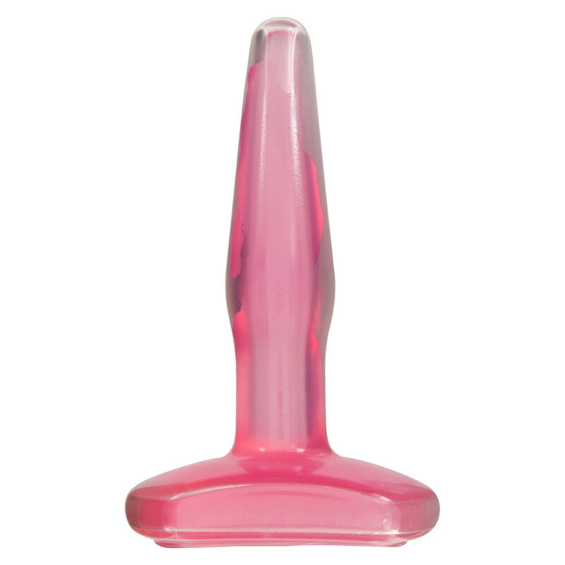 | Crystal Jellies Small Butt Plug Pink