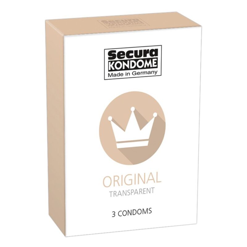 | Secura Kondome Original Transparent x3 Condoms