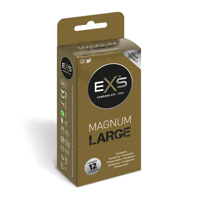 | EXS Magnum Large Condoms 12 Pack