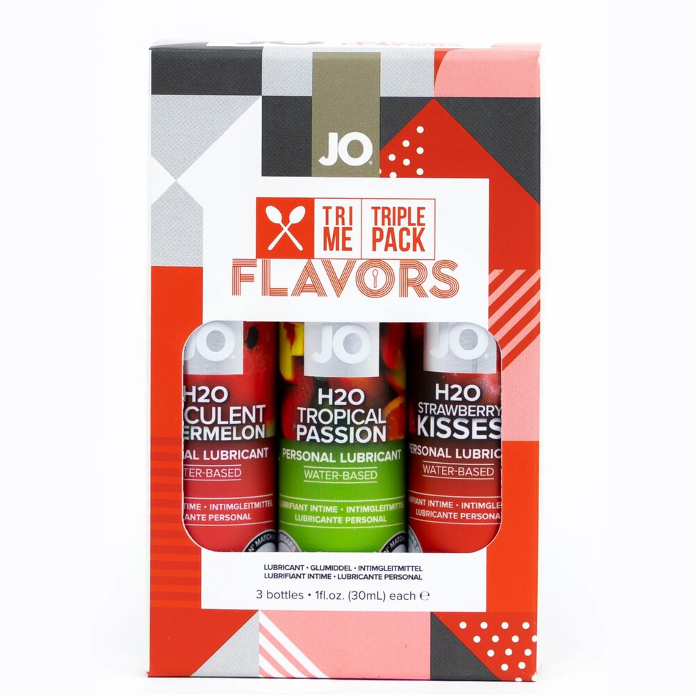 | System JO Tri Me Triple Pack Various Flavours Gift Set 30ml
