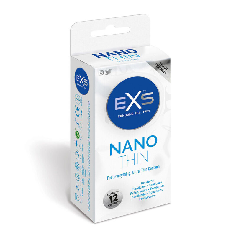 | EXS Nano Thin Condoms 12 Pack