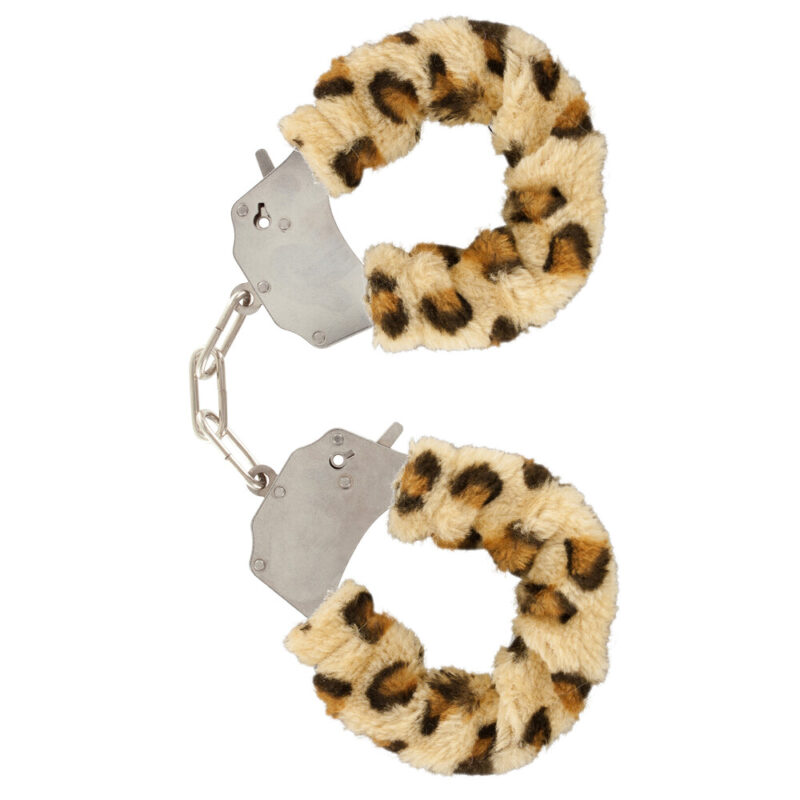 | ToyJoy Furry Fun Wrist Cuffs Leopard