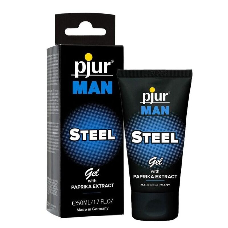 | Pjur Man Steel Gel With Paprika Extract Lubricant 50ml