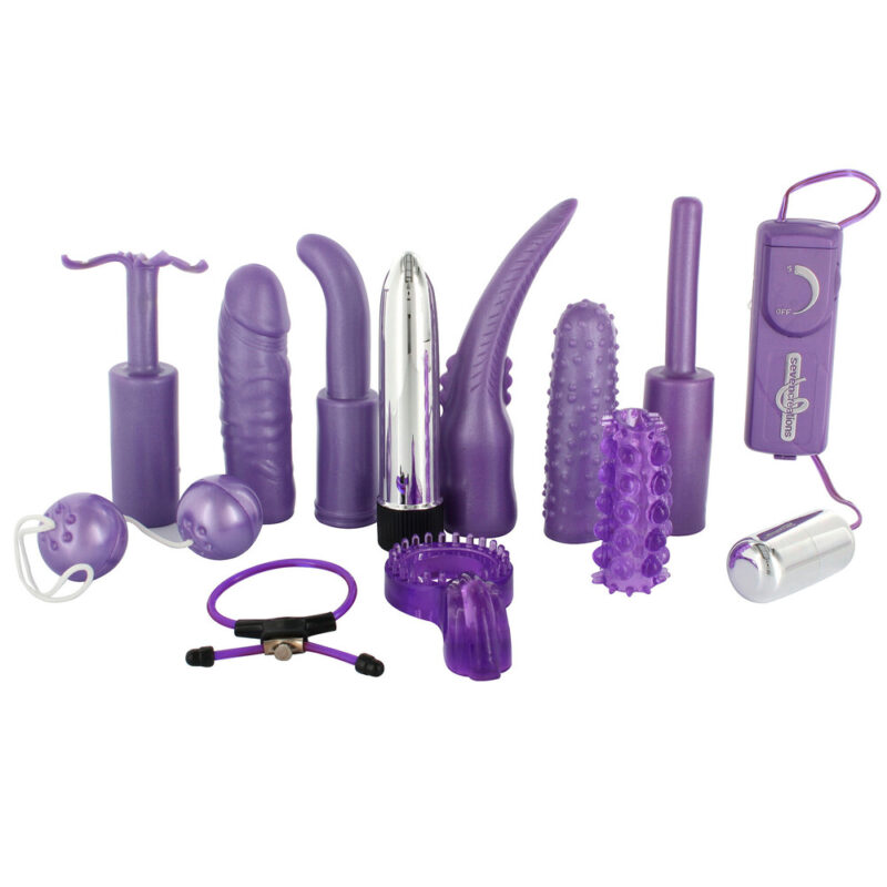 | Dirty Dozen Sex Toy Kit Purple