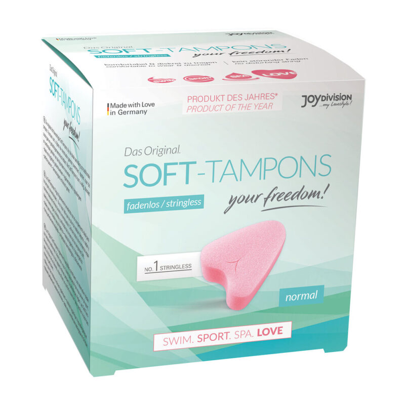 | Stringless Original Soft Tampons Normal 3 Pieces