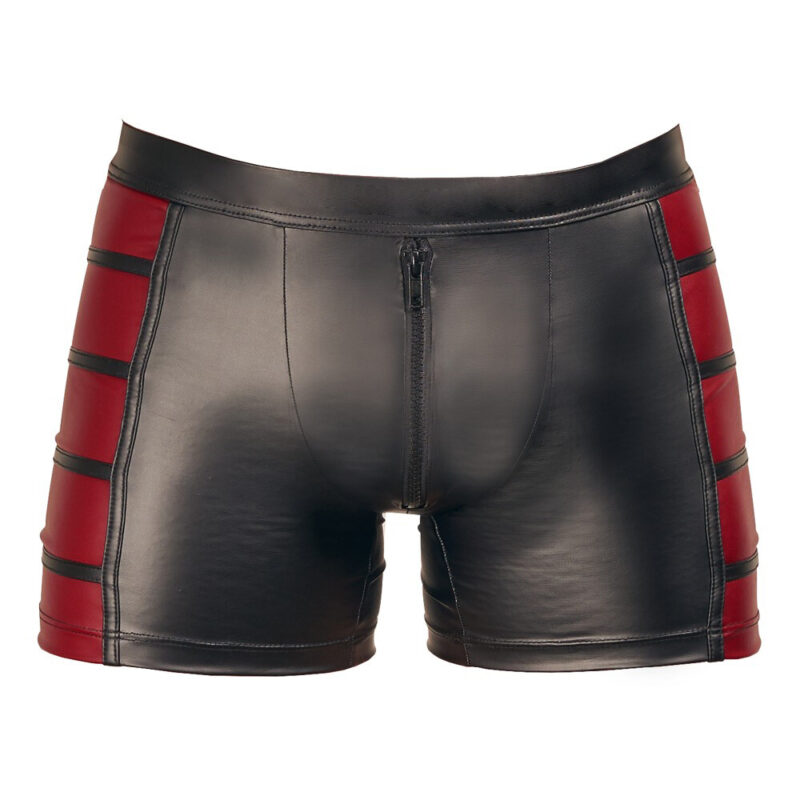 | NEK Matte Look Pants In Black and Red
