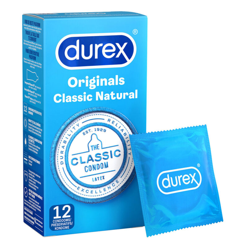 | Durex Originals Classic Natural Condoms 12 Pack