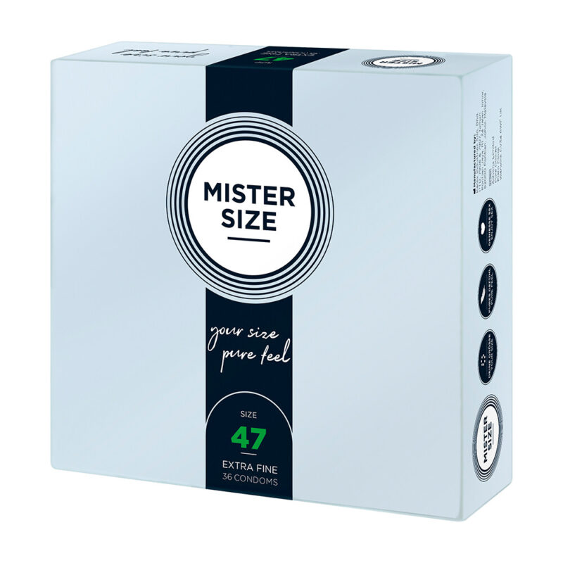 | Mister Size 47mm Your Size Pure Feel Condoms 36 Pack