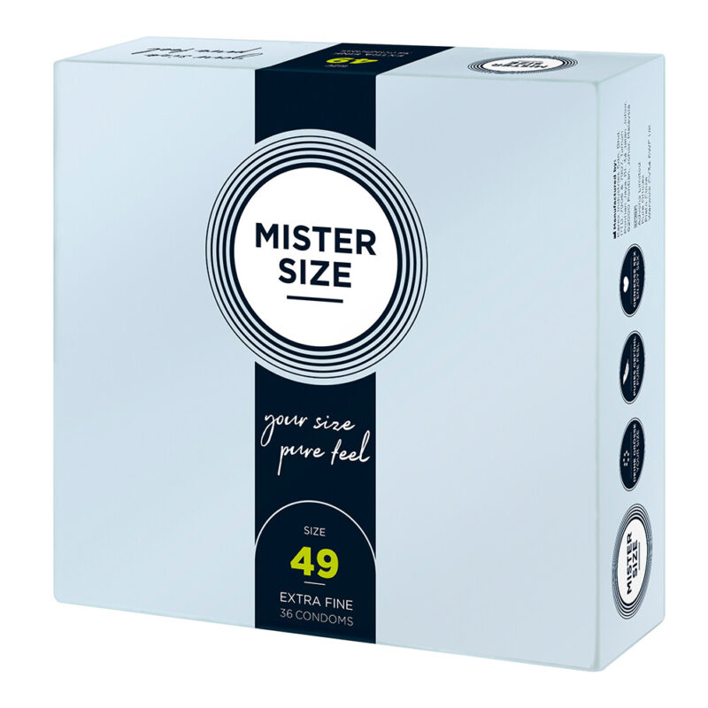 | Mister Size 49mm Your Size Pure Feel Condoms 36 Pack