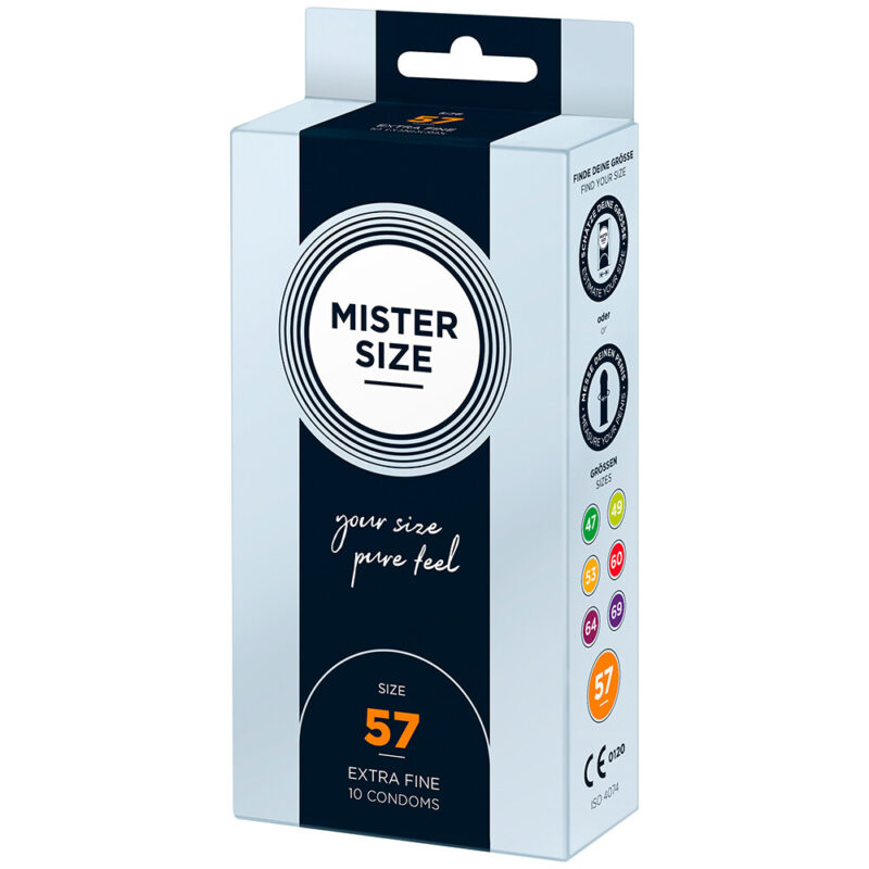 | Mister Size 57mm Your Size Pure Feel Condoms 10 Pack