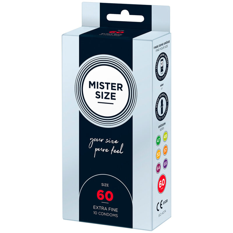| Mister Size 60mm Your Size Pure Feel Condoms 10 Pack