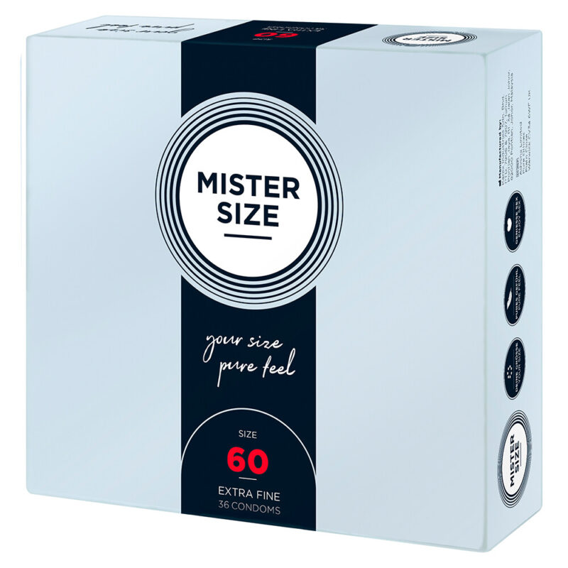 | Mister Size 60mm Your Size Pure Feel Condoms 36 Pack
