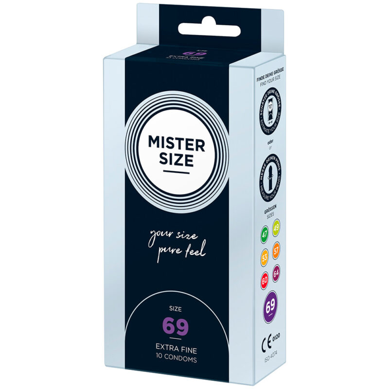 | Mister Size 69mm Your Size Pure Feel Condoms 10 Pack