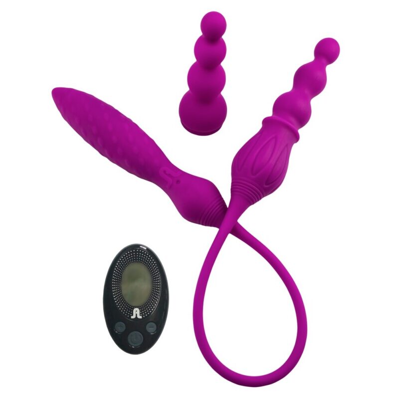 | Adrien Lastic Remote Controlled 2X Double Ended Vibrator