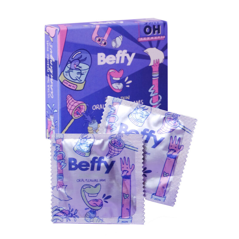 | Beffy Ultra Thin Oral Pleasure Dams 2 Pieces
