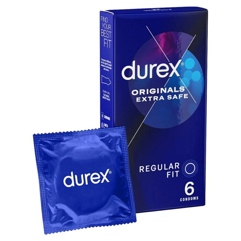 | Durex Extra Safe Regular Fit Condoms 6 Pack
