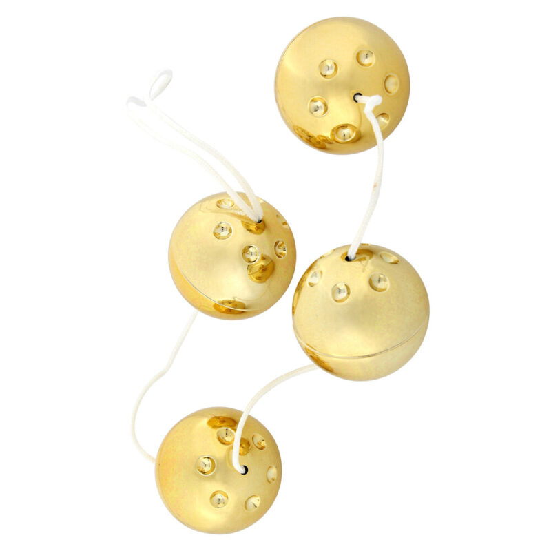 | 4 Gold Vibro Balls