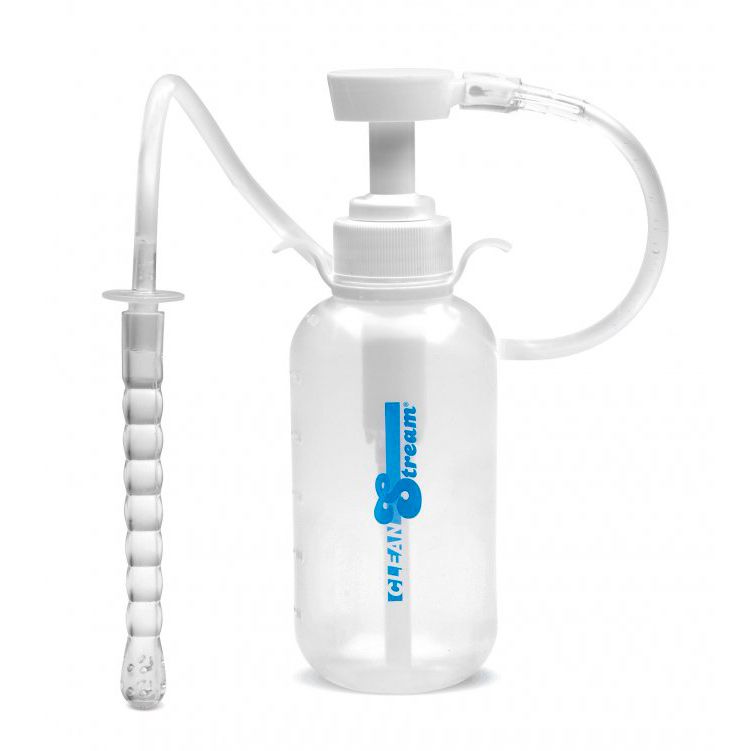 | Clean Stream Pump Action Enema Bottle With Nozzle