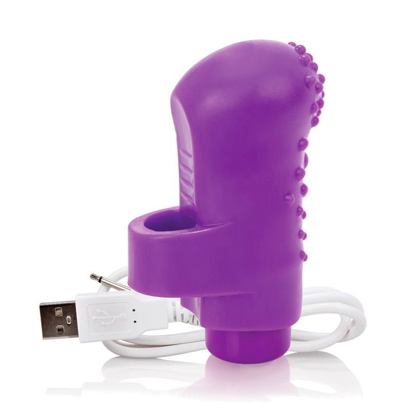 | Screaming O Charged FingO Purple Mini Vibrator