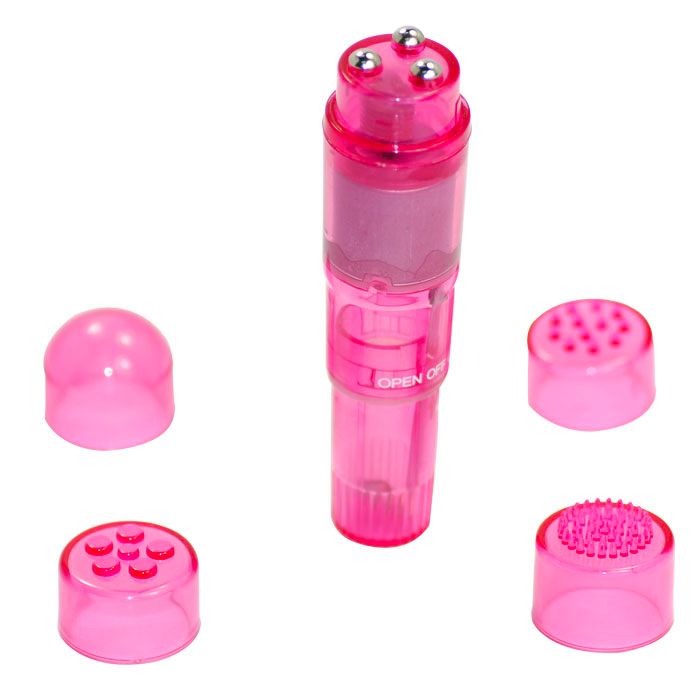 | Pink Powerful Pocket Mini Vibrator