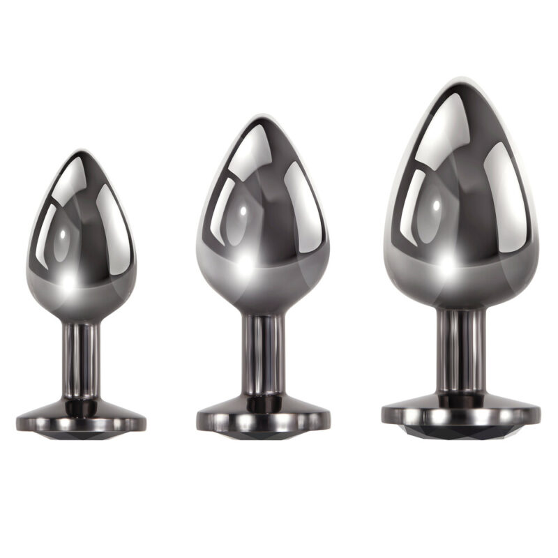 | Evolved Black Gem Anal Plug Set