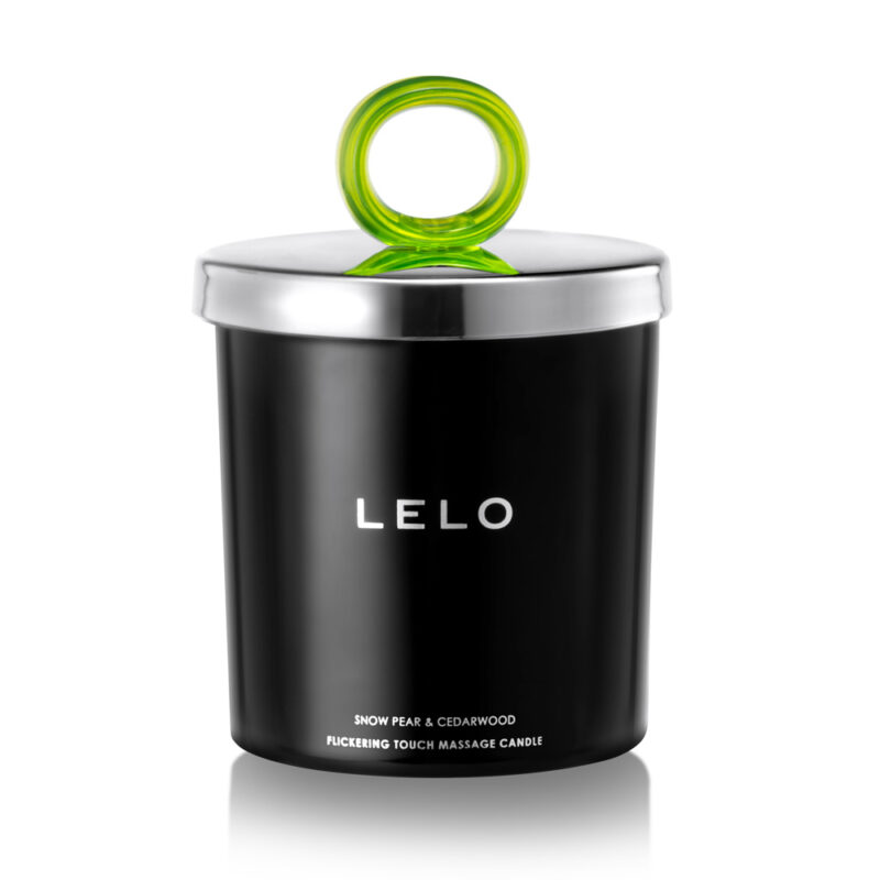 | Lelo Snow Pear And Cedarwood Flickering Touch Massage Candle