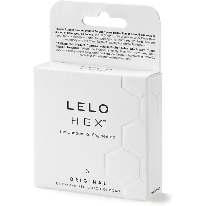 | Lelo Hex Original Condoms 3 Pack