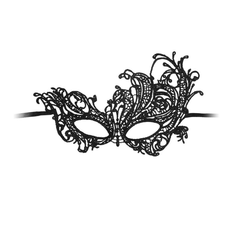 | Ouch Royal Black Lace Mask