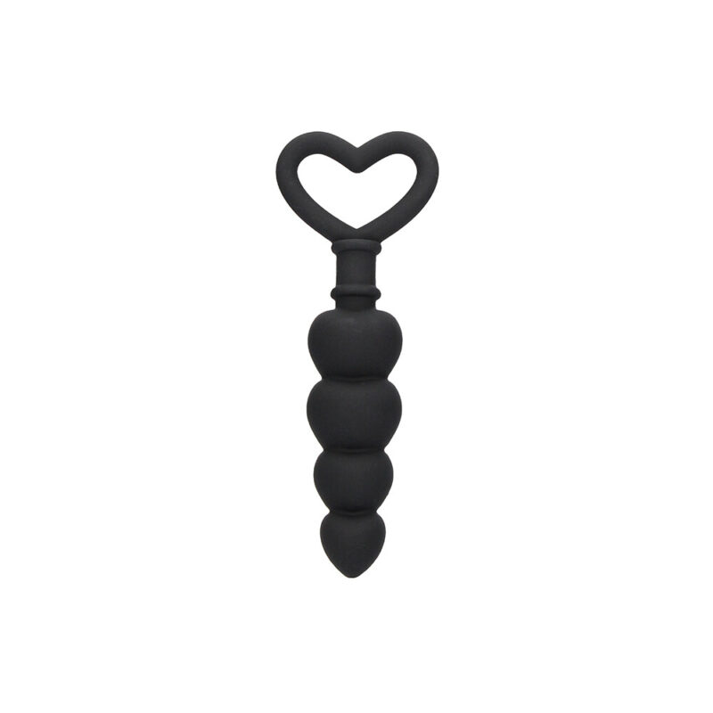 | Ouch Silicone Anal Love Beads Black