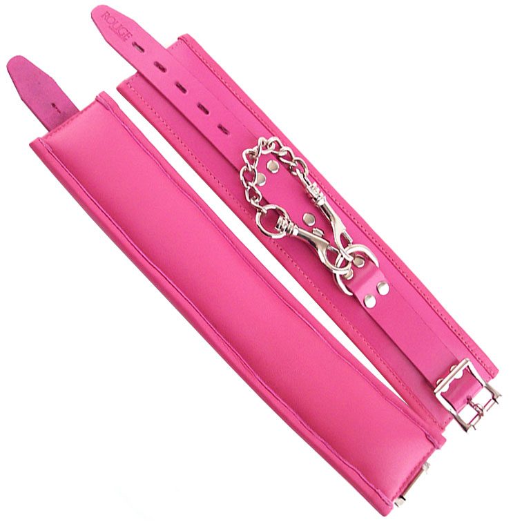 | Rouge Garments Wrist Cuffs Padded Pink