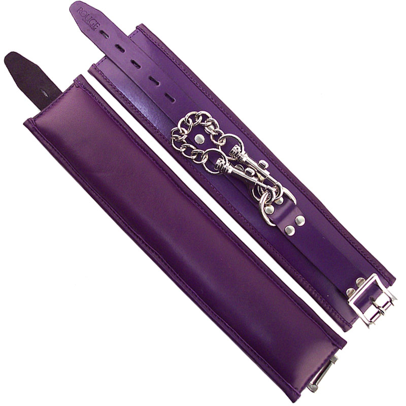 | Rouge Garments Wrist Cuffs Padded Purple