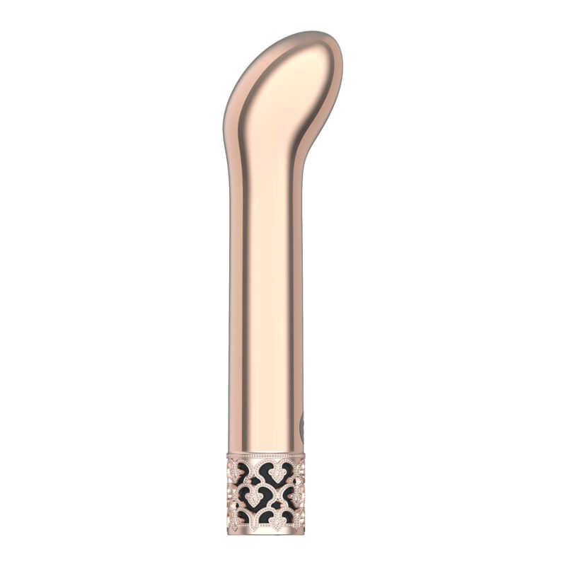 | Royal Gems Jewel Rechargeable G Spot Bullet Rose Gold