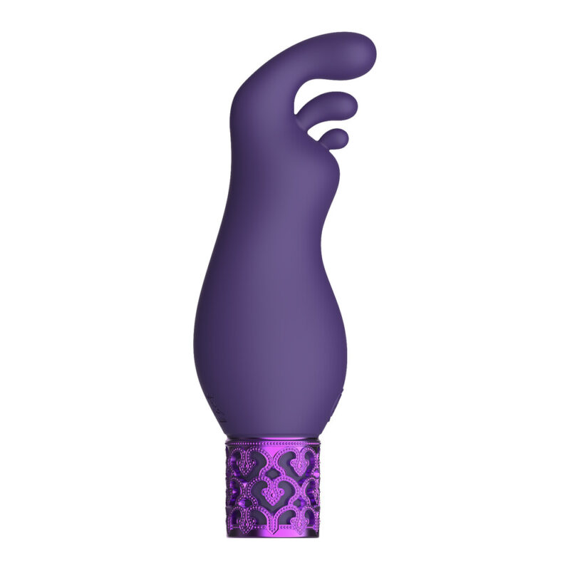 | Royal Gems Exquisite Rechargeable Silicone Bullet Purple