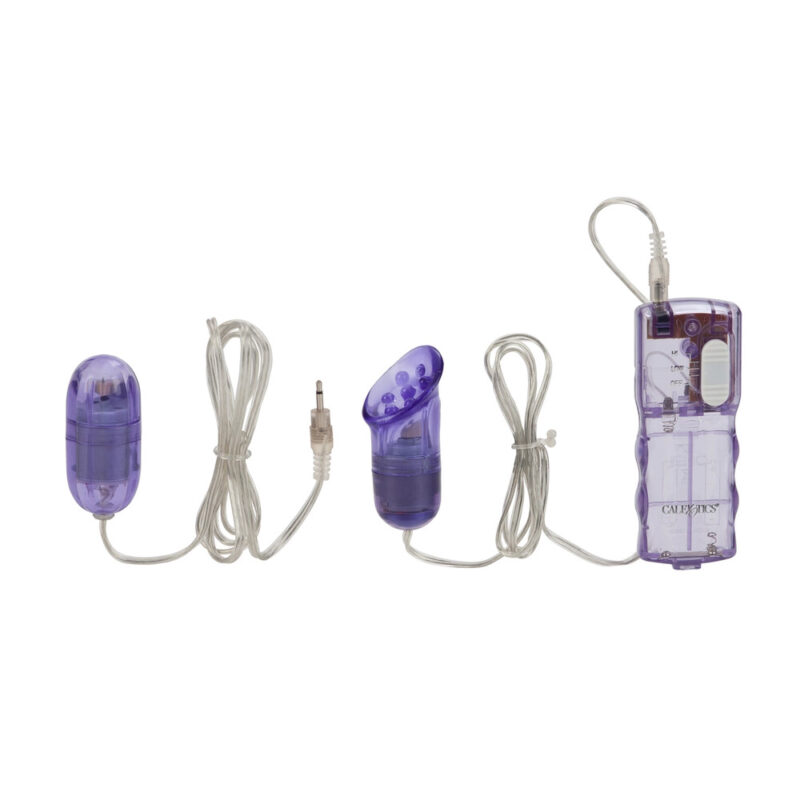 | Double Play Vibrating Egg And Clitoral Stimulator