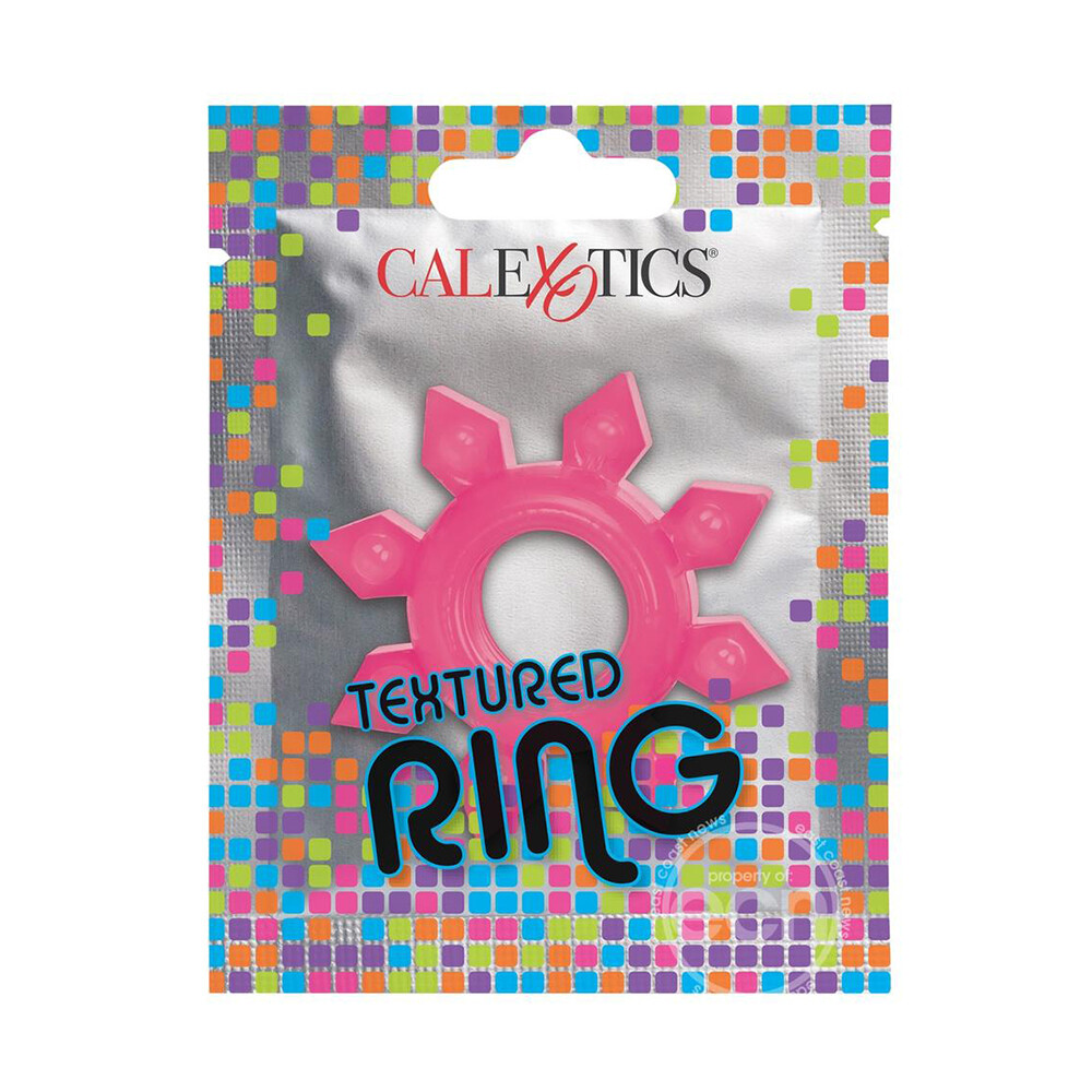 | Foil Pack Textured Cock Ring