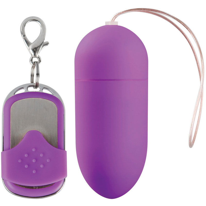 | 10 Speed Remote Vibrating Egg BIG Purple