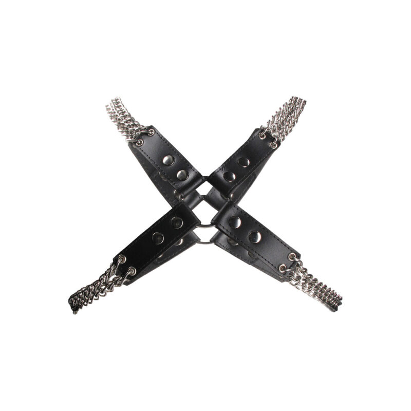 | Heavy Duty Leather And Chain Body Harness