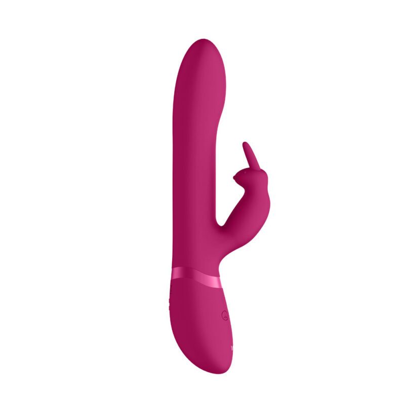 | Vive Amoris Pink Rabbit Vibrator With Stimulating Beads