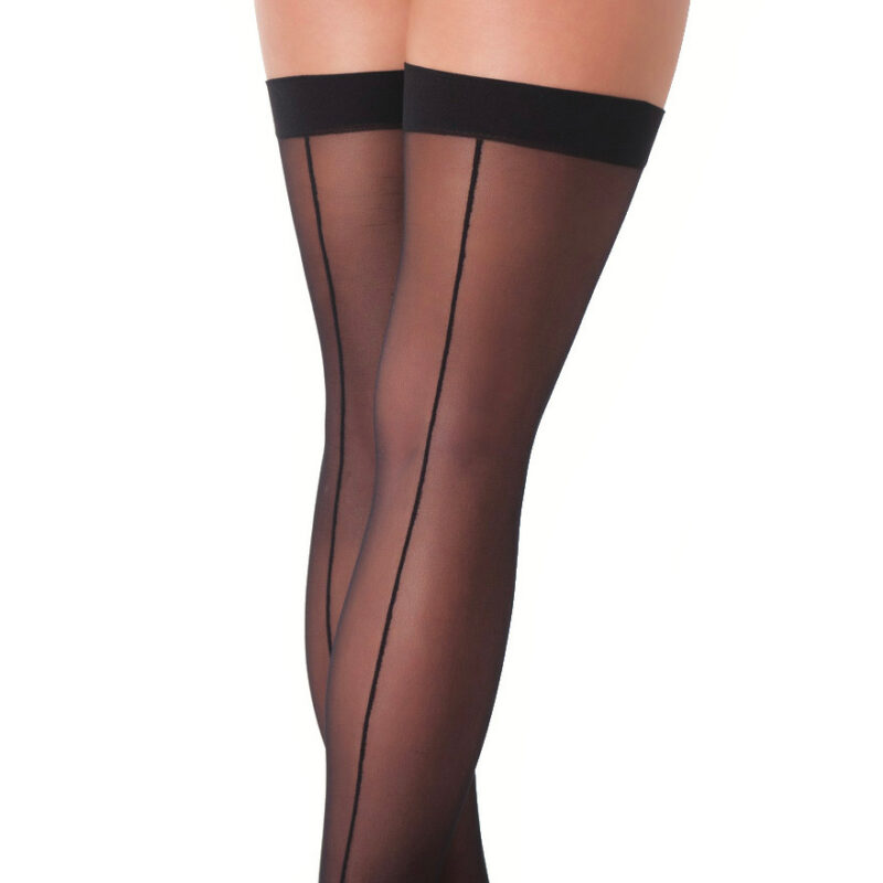 | Black Sexy Stockings With Seem