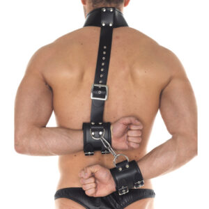 Leather Cuff And Neck Set image 2